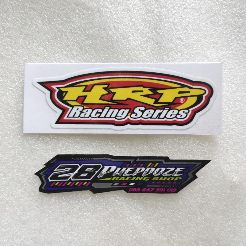 EMBLEM LOGO STICKER HRP RACING ORIGINAL