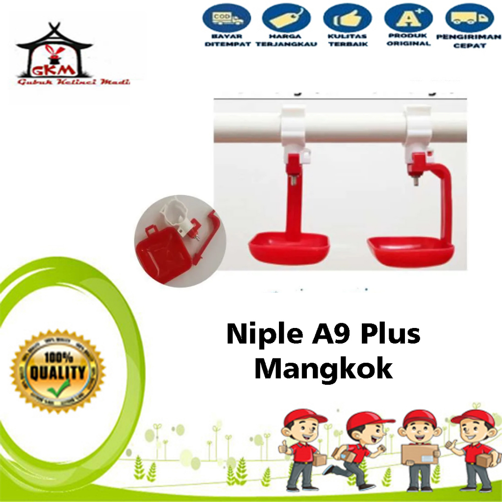 Niple Nipel Ayam Petelur Broiler Puyuh A9 Otomatis