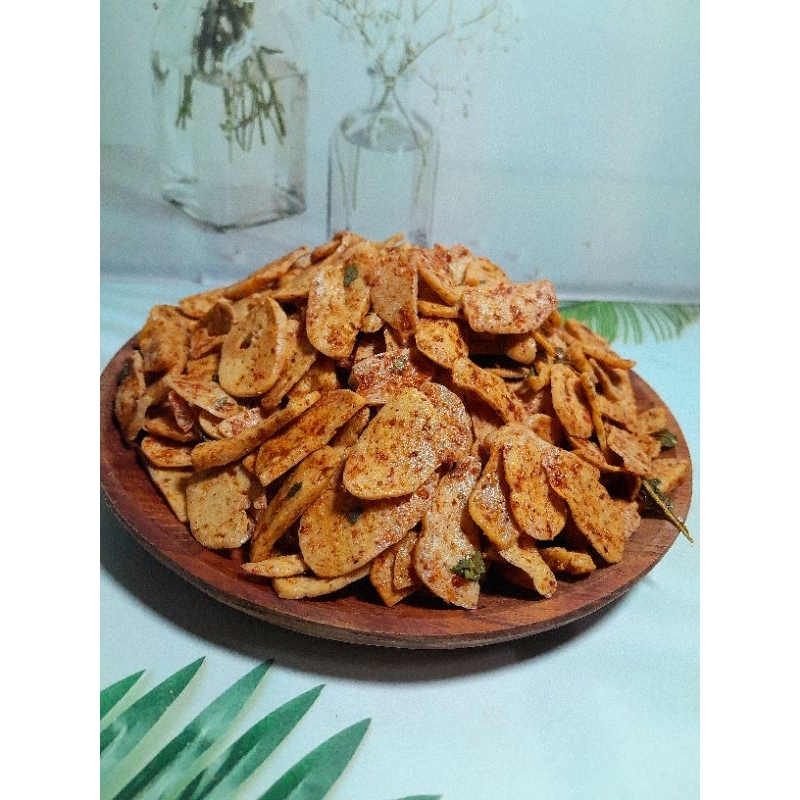 

Basreng 1kg Pedas dan Original