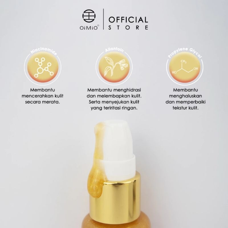 Oimio serum Gold whitening