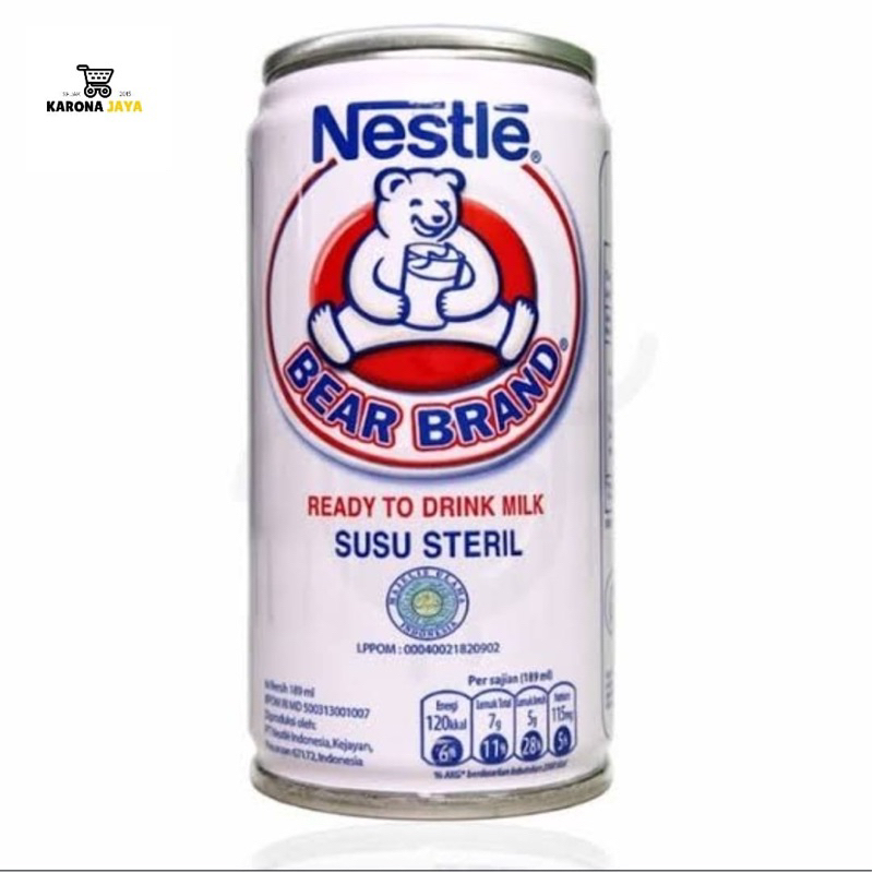 

Susu Beruang Bear Brand 189ml