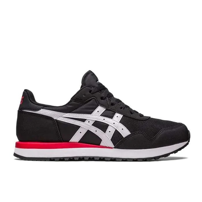 ASICS TIGER RUNNER II BLACK WHITE ORIGINAL