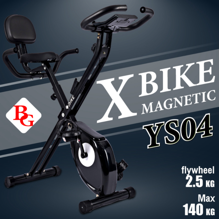 Ready HTD Sepeda Statis X Bike Alat Olahraga Cardio Black