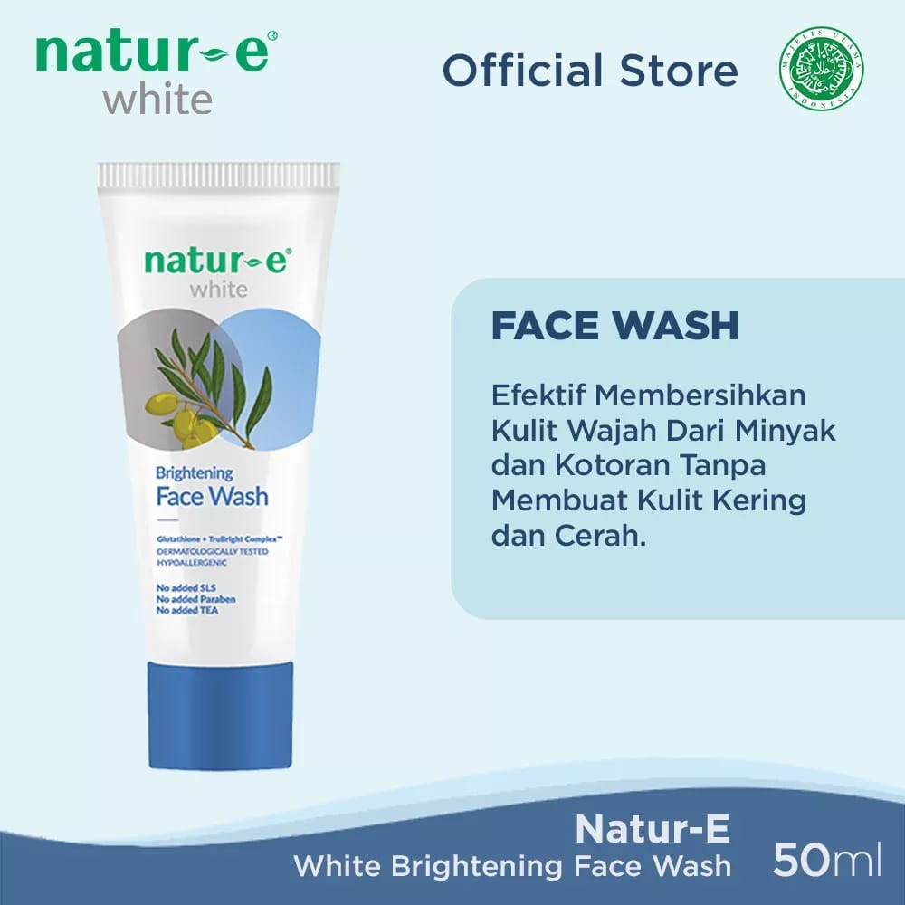 Natur E White face wash 50ml