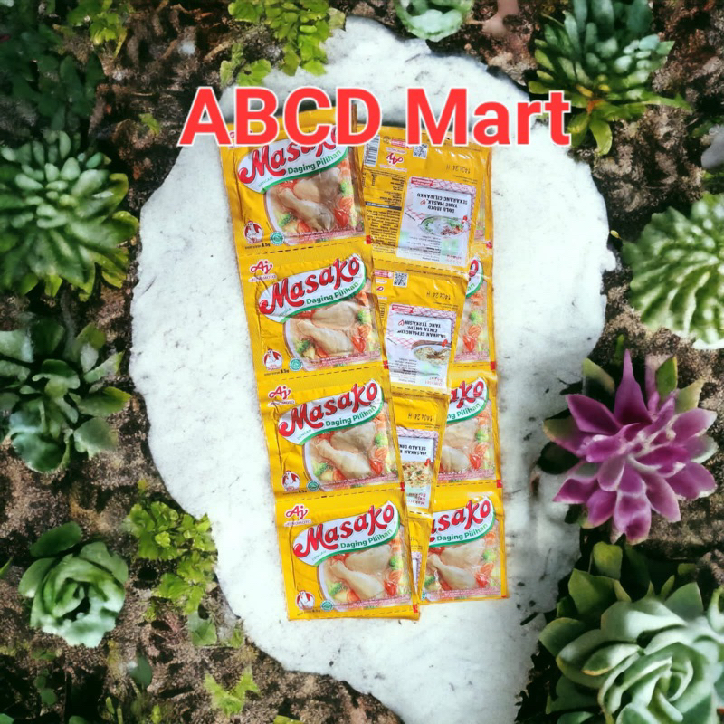 

Masako kaldu Ayam - harga 1 renceng isi 12 sachet