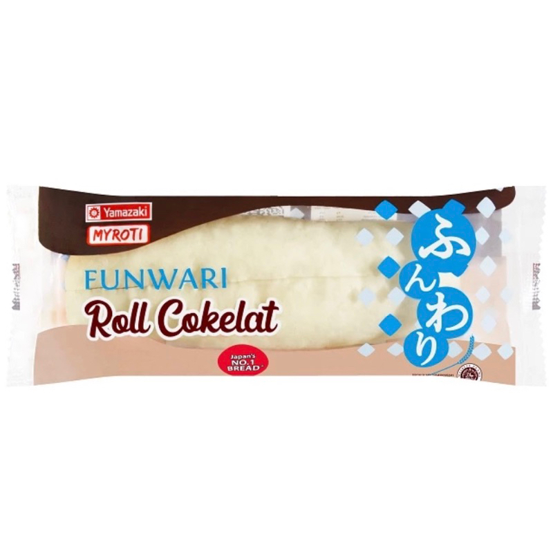 

Yamazaki MYROTI-Roti Funwari Roll Cokelat 67 gram