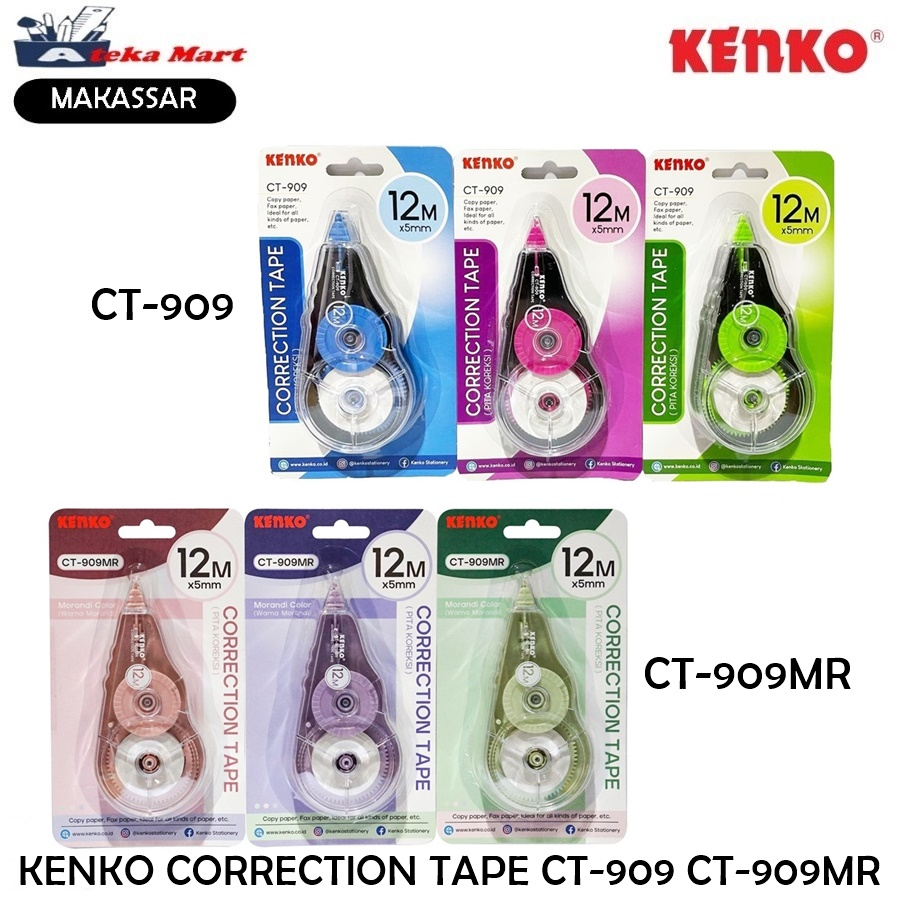 

[PCS] KENKO CORRECTION TAPE CT-909 CT-909MR TIP EX