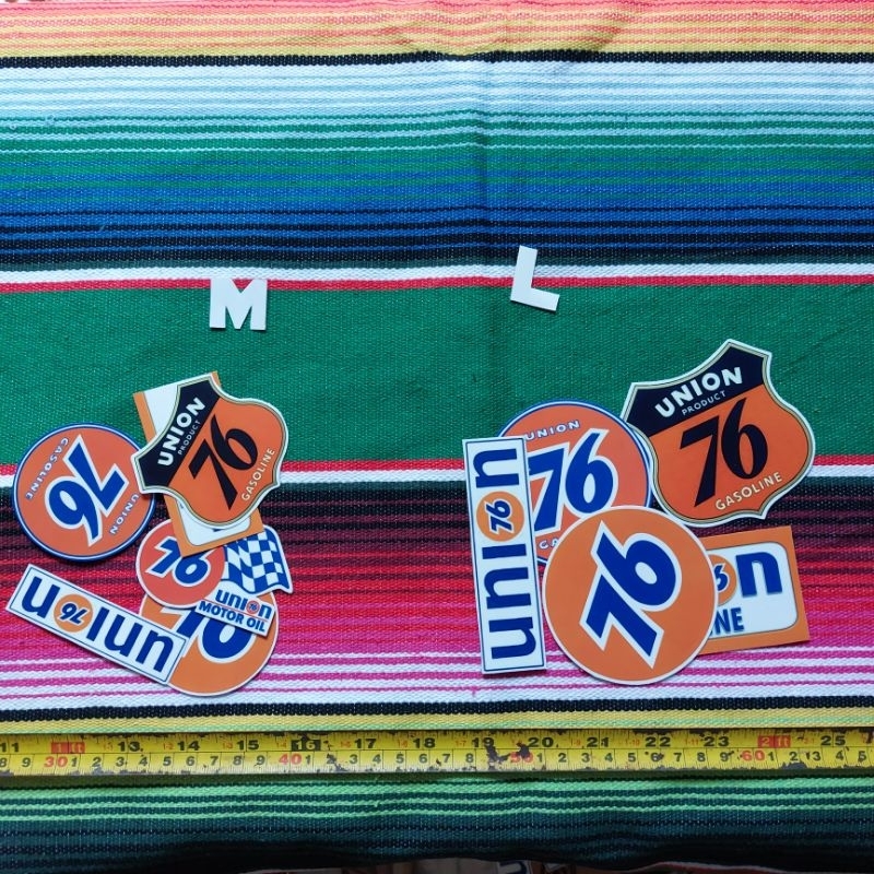 STIKER - UNION 76 - MOTORCYCLE