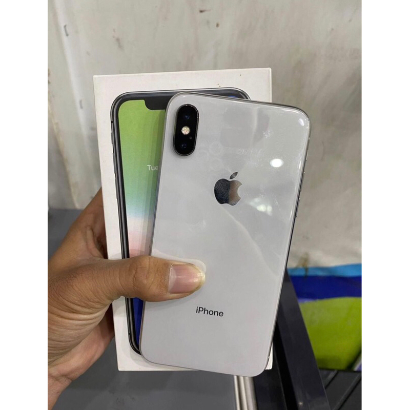 Iphone x 64gb silver