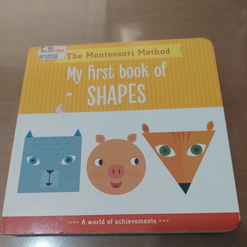 

buku anak mengenal bentuk