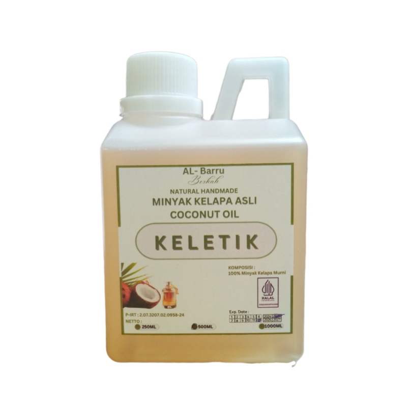 

KELETIK Minyak Kelapa 500 ml VCO Al-Barru