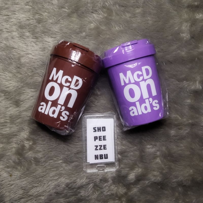ready stock coklat ungu tumbler mcd botol mcdonalds tumblr mc donald's mekdi