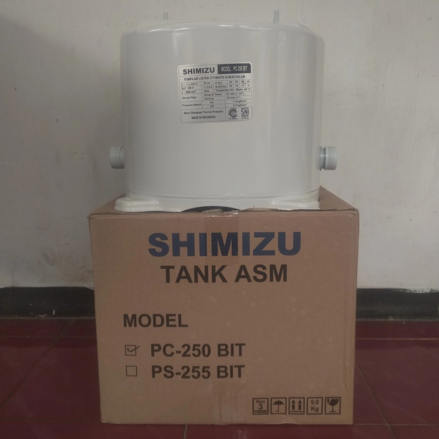 Tabung Pompa Air Shimizu PC - 250 BIT TANK
