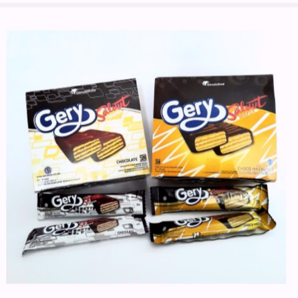 

GERY SALUUT COKLAT 7 GRAM HAZELNUT WAFER CHOCOLATE CHOCO SALUT GROSIR MURAH GR SNACK KILOAN MAKANAN RINGAN CEMILAN ANAK GARUDA FOOD BISKUIT KUE