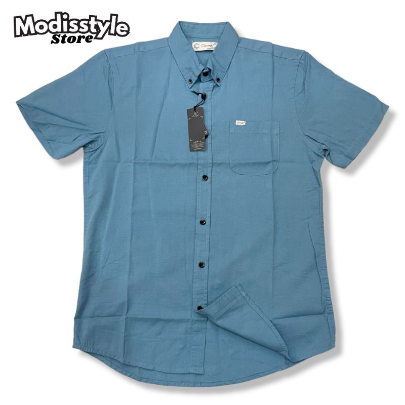 KEMEJA PRIA KERAH LENGAN PENDEK ORIGINAL CONCEPT / KEMEJA PRIA POLOS KERAH BASIC PREMIUM