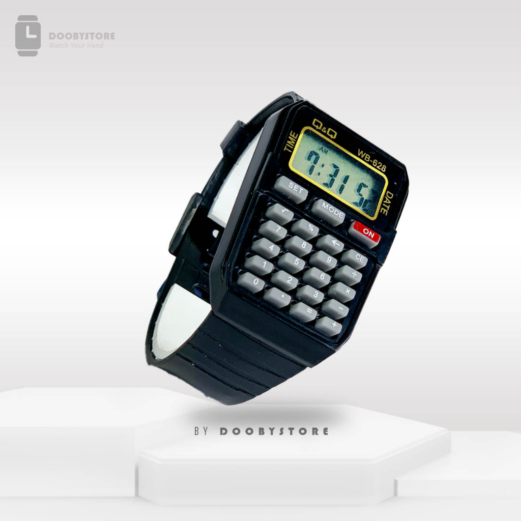 Jam Tangan Anak kalkulator Digital q&q qq qnq