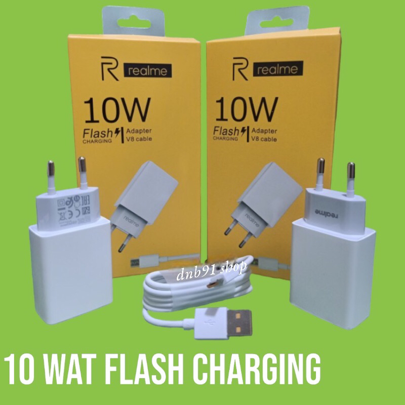 Casan Hp Realme  C1 C2 C 3 Charger Hp Realme 2 Pro 10 Wat Original Flash Charging Usb To Micro