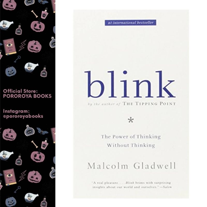 Buku Original Malcolm Gladwell BLINK The Power of Thinking Without Thinking (English)