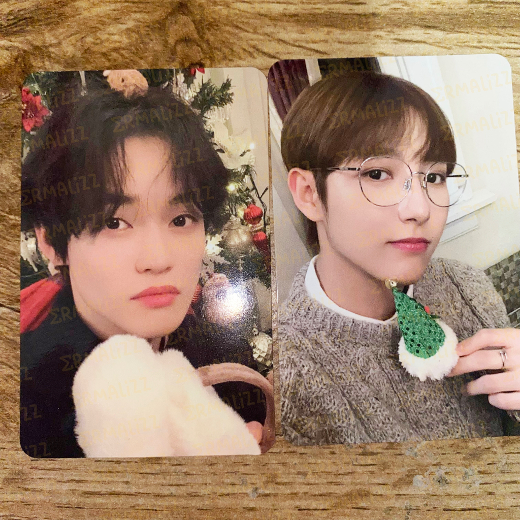 [READY STOCK] Photocard PC Pink Christmas Renjun Chenle