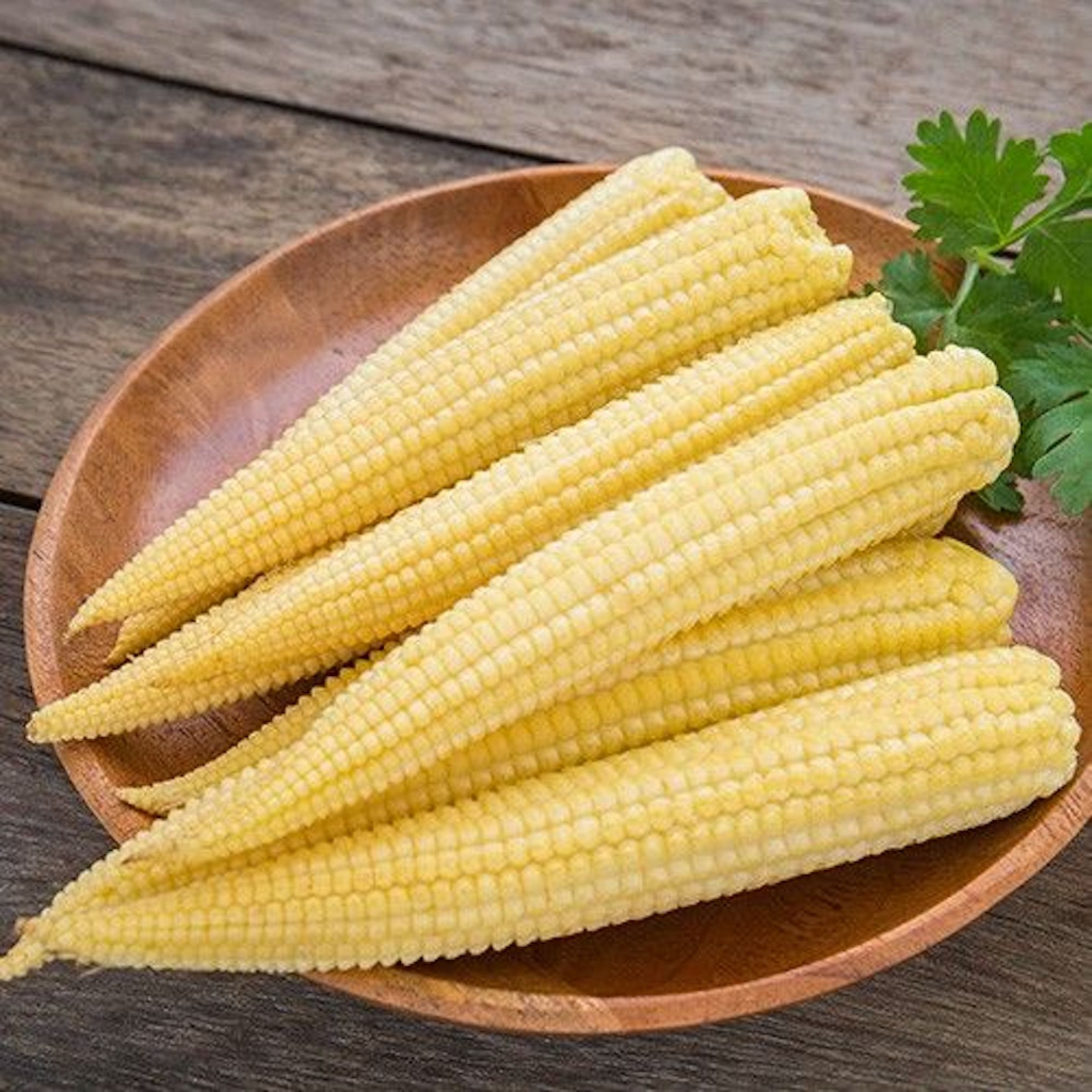 

Jagung Muda Acar Putren KUPAS Peeled Baby Corn 500 gr