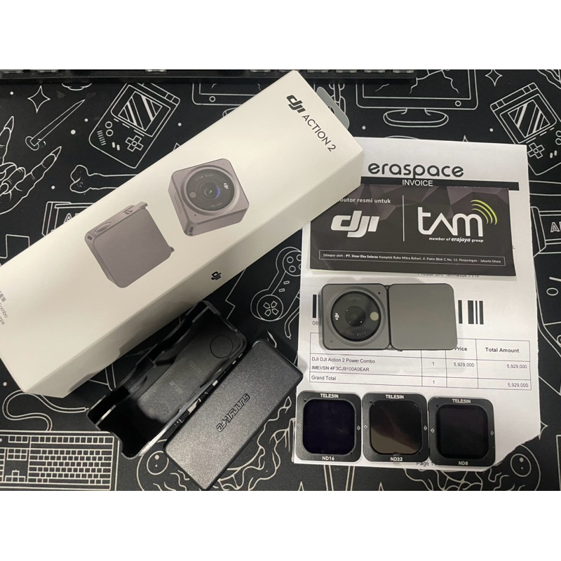DJI Action 2 bekas pemakaian FPV