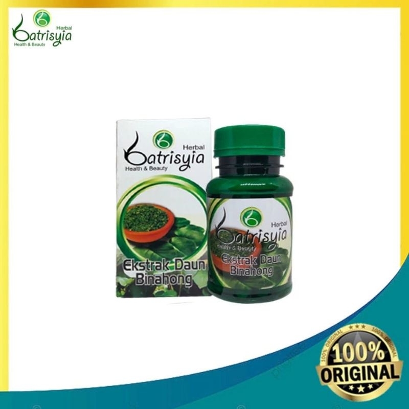 

Batrisyia Herbal Ekstrak Daun Binahong 30 Kapsul