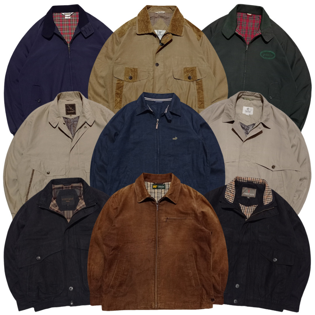 [NEW STOCK] JAKET VINTAGE / HARRINGTON / JAKET CORDUROY / JAKET CASUAL / FLIGHT JACKET / JAKET CANVA
