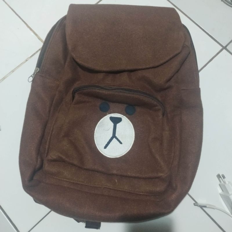 

Tas Flanel Bear 40x30