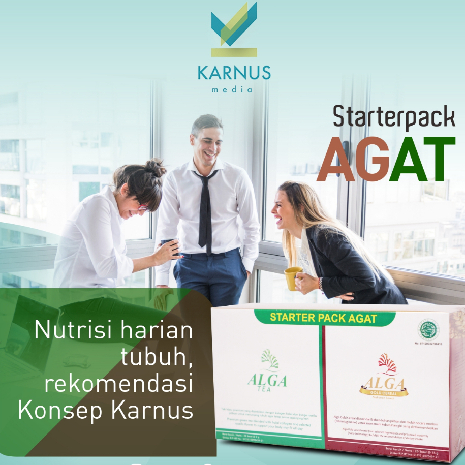 

AGAT Alga Gold Cereal dan Alga Tea Nutrisi Lambung Gerd,Diabetes