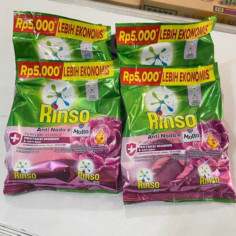 GROSIR SEMBAKO - Sabun Cuci Rinso Molto 195gr