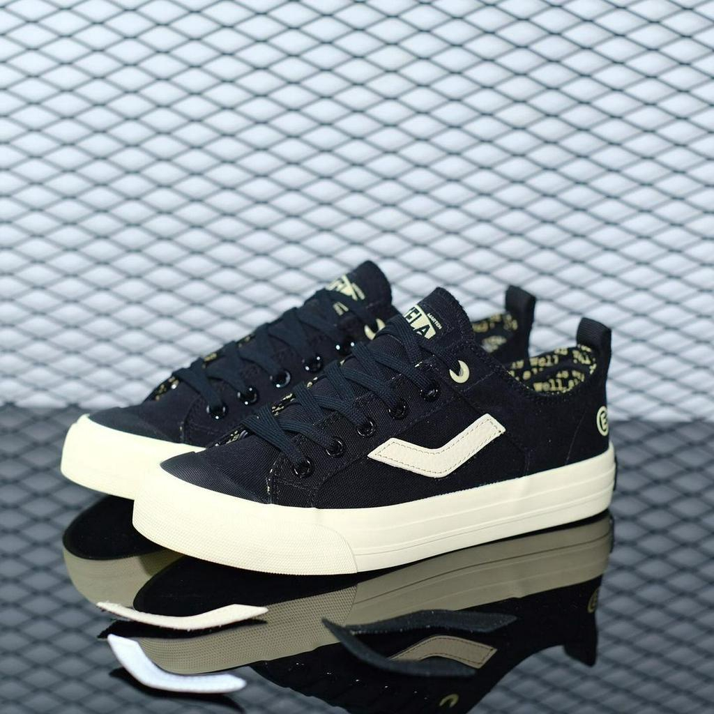 [Promo] Ventela X Evil X Papa Gading All Is Well Ventela X Evil Low Black Pria Wanita