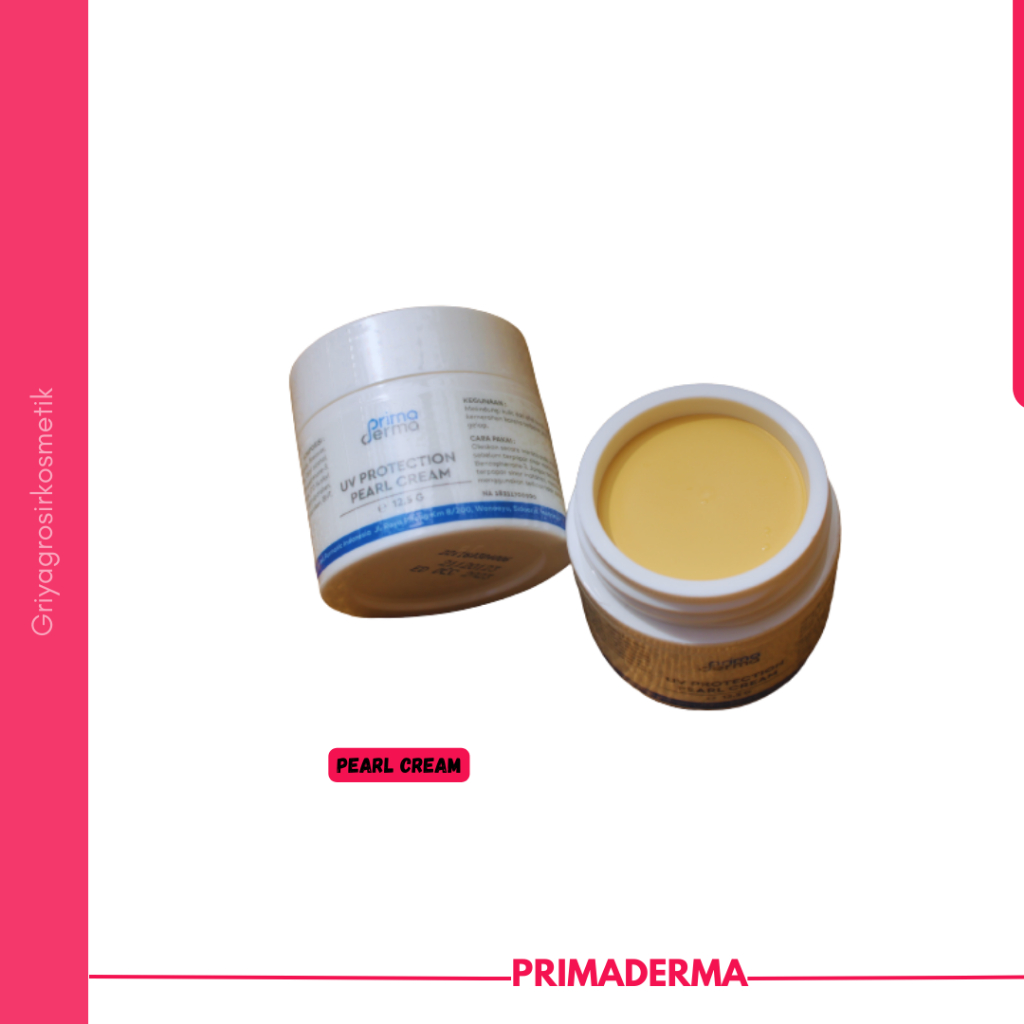 New Product Uv Protection Pearl cream Primaderma/ Pearl cream primaderma kemasan baru