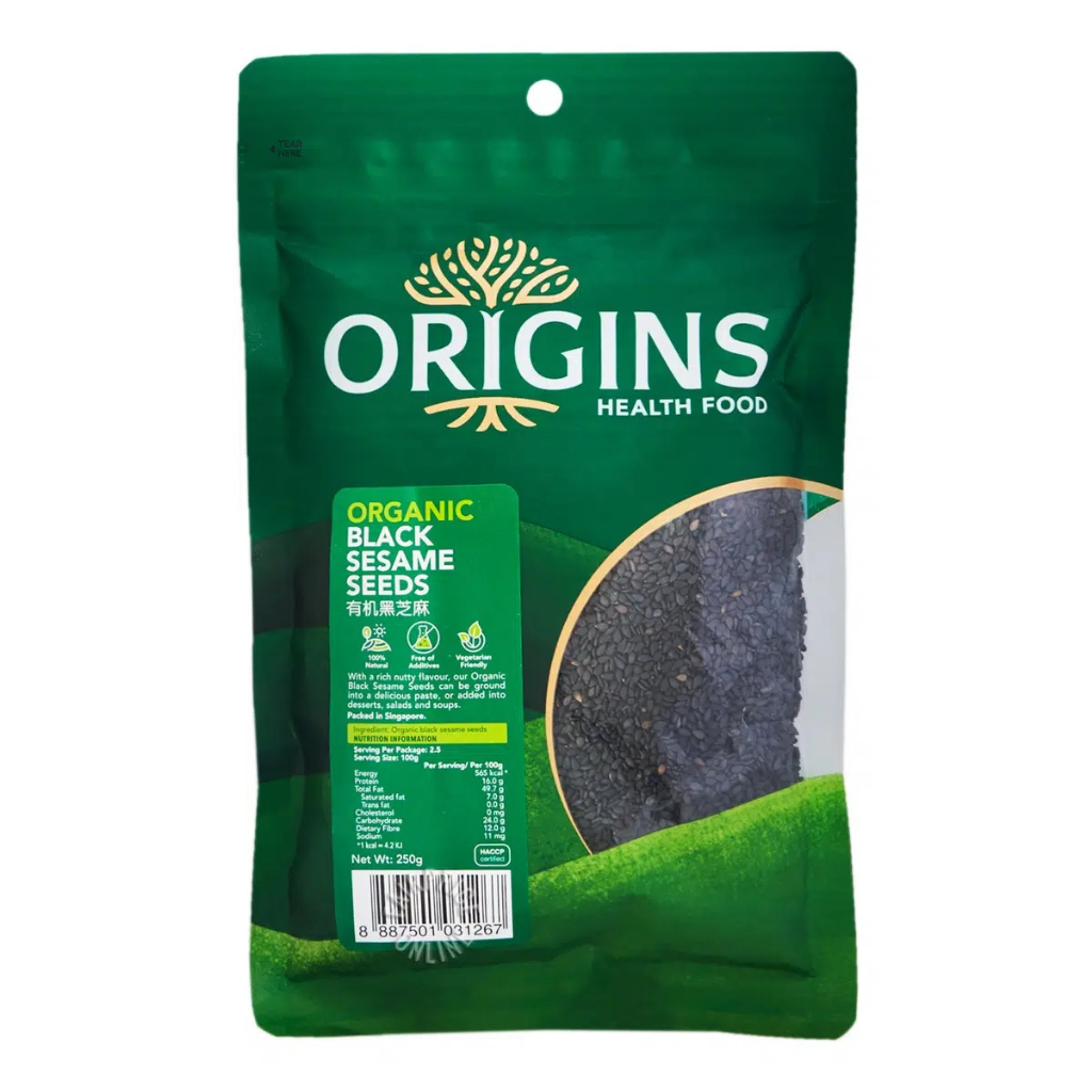 

Origins Healthfood Organic Black Sesame Seed 250g