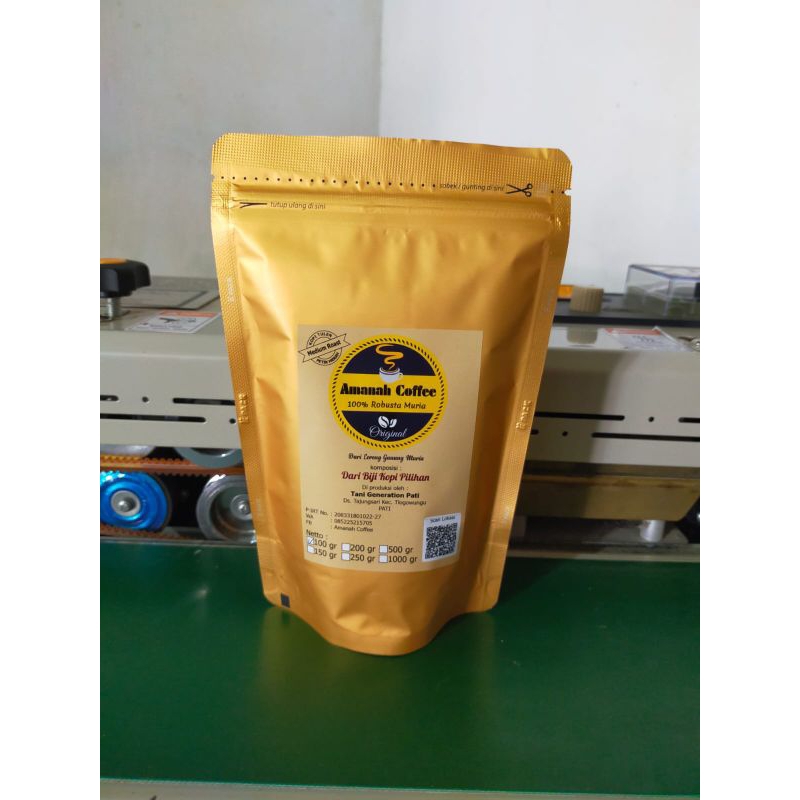 

KOPI BUBUK/MEDIUM ROAST/COFFE/KOPI ROBUSTA/AMANAH COFFE/GRODIR KOPI//KOPI MURIA 100% ASLI ORIGINAL