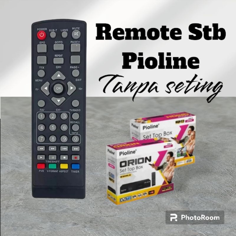 Remote Stb Pioline/Remot set top box pioline