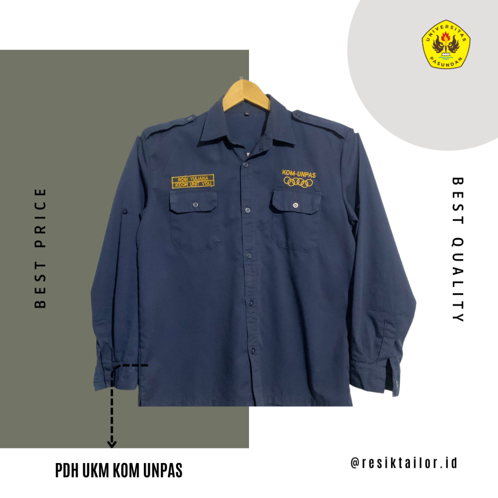 Custom Kemeja Organisasi - PDH Himpunan / UKM Universitas