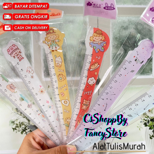 

Penggaris 15cm Karakter Cewe Alat Ukur Cute Girl Bozhijin R1024 Bisa COD