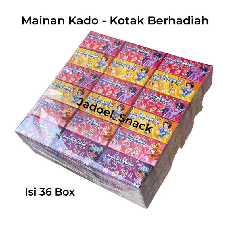 

GROSIR - KOTAK KADO KADOAN ISI 36 BOX By Jadoel_Snack