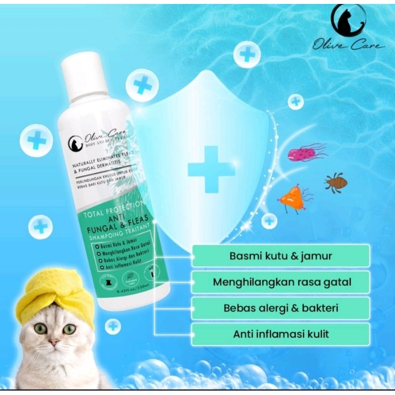 Olive Care Shampo Kucing 250ML