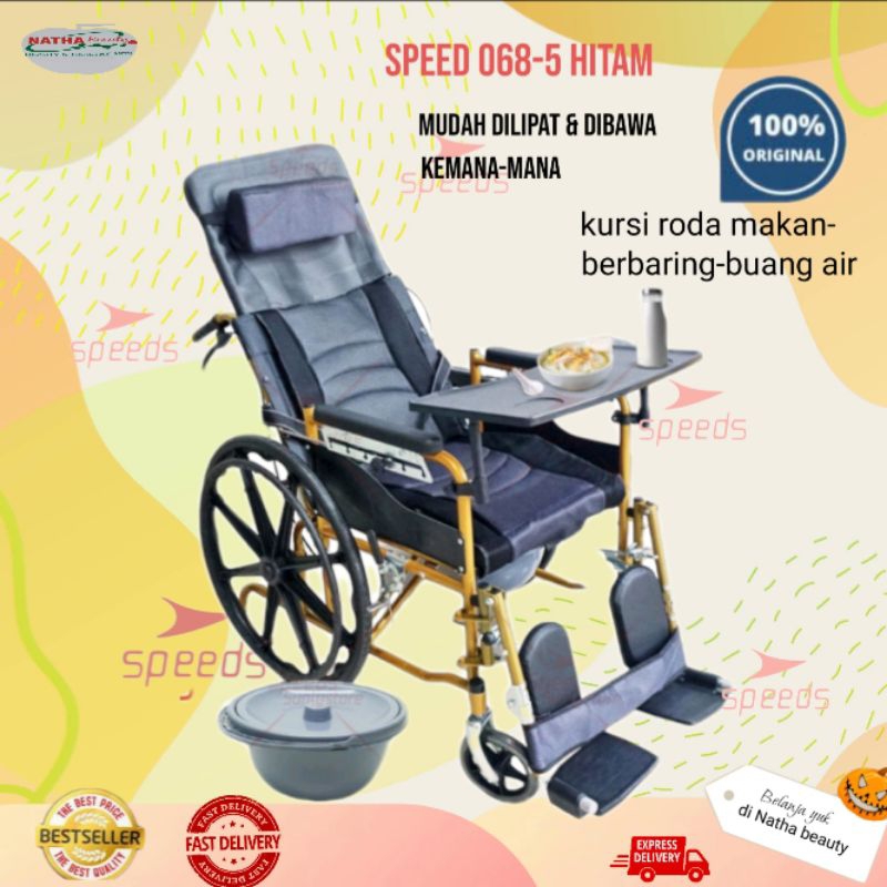 SPEEDS KURSI RODA TRAVEL KURSI RODA LIPAT BISA MASUK PESAWAT