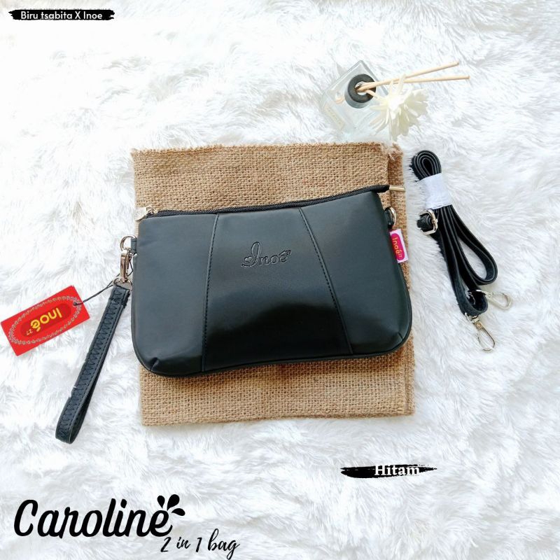 CAROLINE BAG By INOE | Tas Selempang wanita bisa dompet