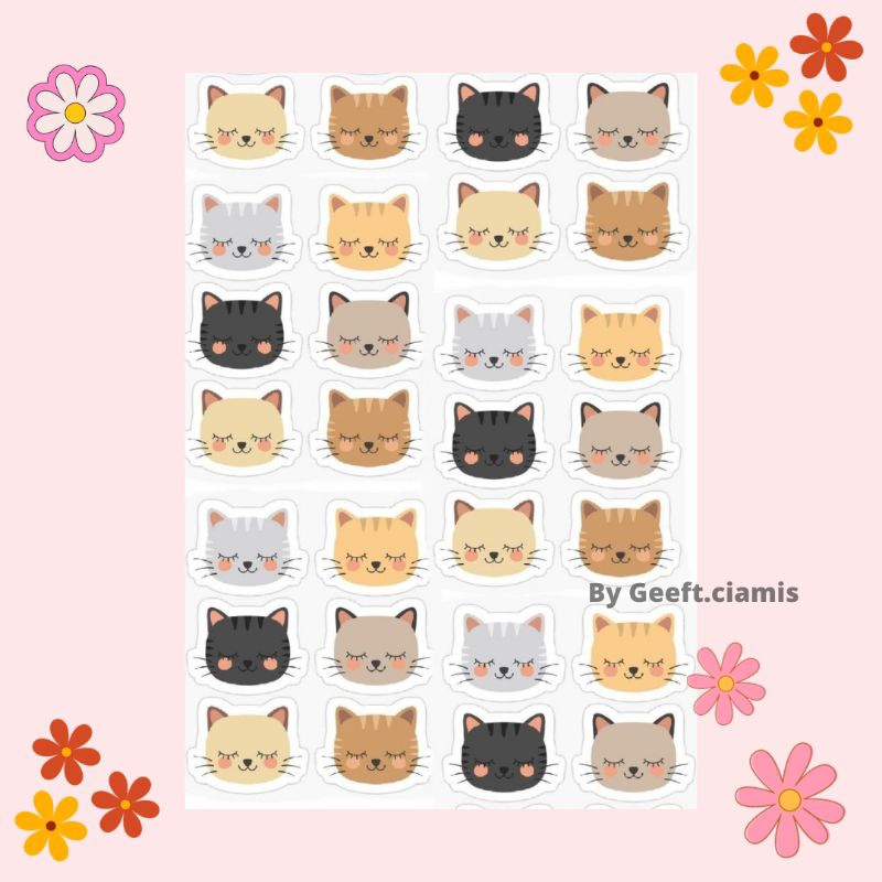 

Sticker scrapbook / Sticker Aesthetic / Sticker Wall Decore