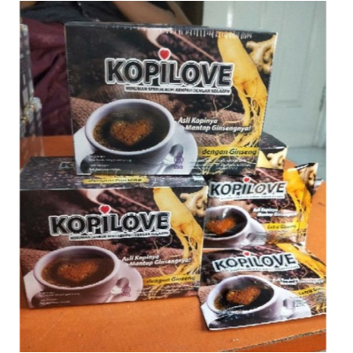 

KopiLove Kopi rempah kolagen - kopi love herbal