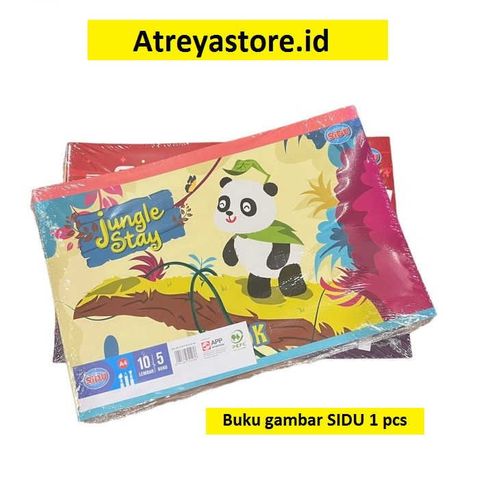 

BUKU GAMBAR A4 SIDU 1 BIJI