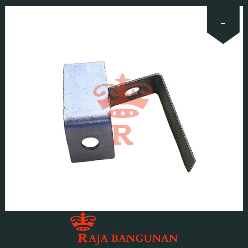 Siku Plat Ramset Angle Klip L 1 Lubang - SATUAN