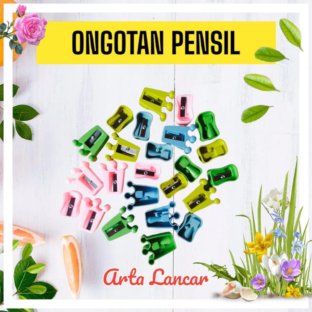 

ONGOTAN/SHARPENER/RAUTAN/OROTAN ANEKA BENTUK ATK