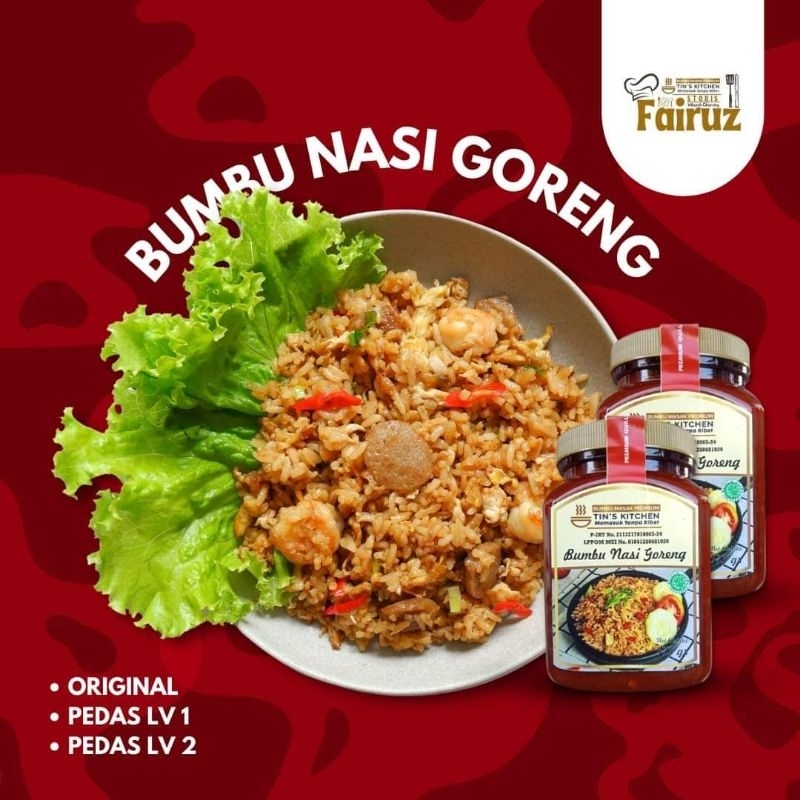 

Bumbu Nasi Goreng Tin's Kitchen Original 220 gram