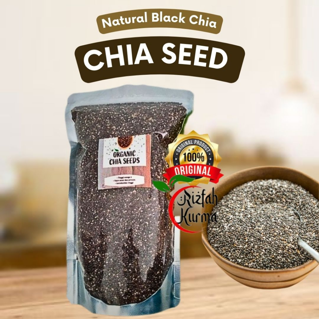 

Black Chia Seed Mexico Organic 1 Kg
