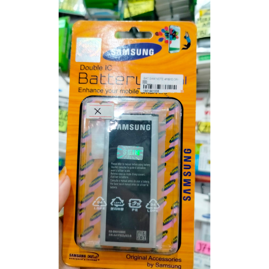 Baterai Samsung Note 4 Original