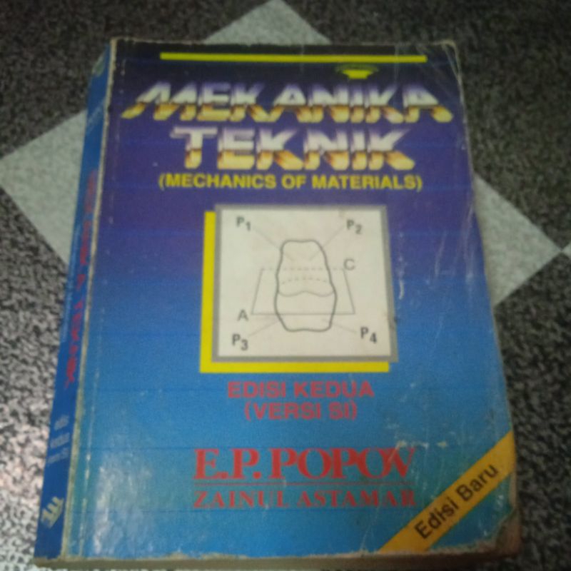 Mekanika teknik edisi kedua EP Popov~ Original